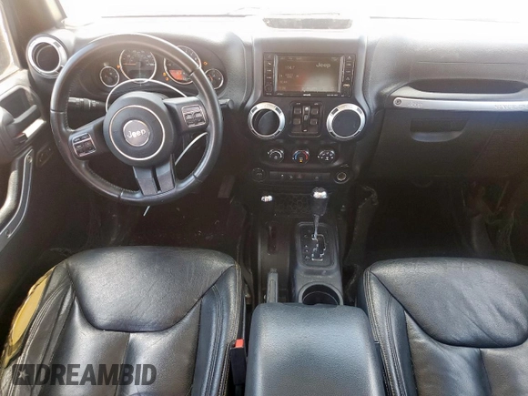 2016 Jeep Wrangler Unlimited Sahara with VIN 1C4HJWEG9GL103631, listed as a Copart auction lot 60530885 with 232,683 mi miles and Salvage title. Bid and sale history available at DreamBid. Image 8.