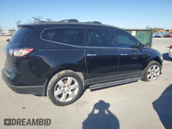 2016 Chevrolet Traverse LT with VIN 1GNKRGKD5GJ205025, listed as a Copart auction lot 87725195 with 134,178 mi miles and Salvage Title. Bid and sale history available at carsss.com. Image 3.