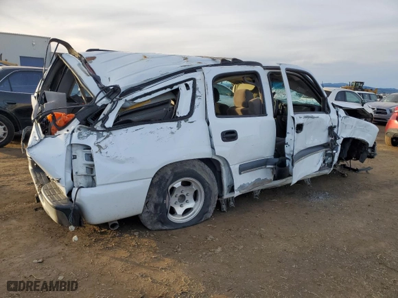 2003 Chevrolet Tahoe LS with VIN 1GNEK13T83J206667, listed as a Copart auction lot 87057424 with 0 mi miles and Salvage Title. Bid and sale history available at carsss.com. Image 3.