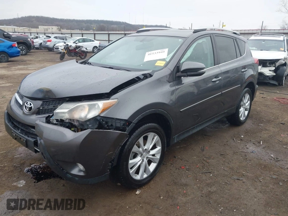 2014 Toyota RAV4 Limited with VIN 2T3DFREV2EW154348, listed as a IAAI auction lot 41533941 with 185,469 mi miles. Bid and sale history available at carsss.com. Image 17.