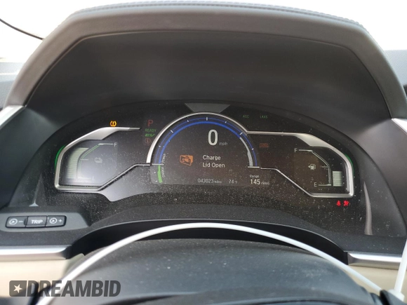 2018 Honda Clarity Plug-In Hybrid with VIN JHMZC5F1XJC018435, listed as a Copart auction lot 71701834 with 43,023 mi miles and Salvage Title. Bid and sale history available at carsss.com. Image 9.