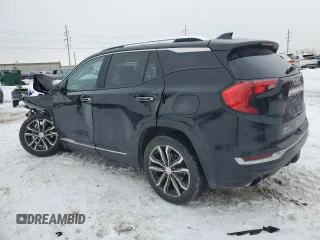 2019 GMC Terrain Denali with VIN 3GKALXEX9KL224548, listed as a Copart auction lot 41626525 with 49,481 mi miles and Salvage Title. Bid and sale history available at DreamBid. Image 2.