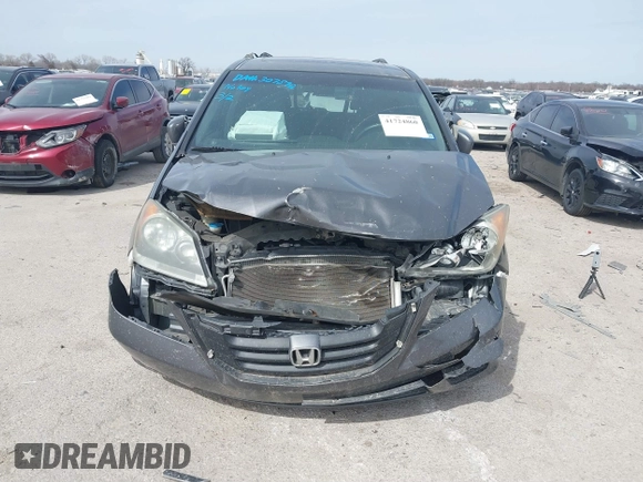 2010 Honda Odyssey EX-L with VIN 5FNRL3H61AB013500, listed as a IAAI auction lot 41724860 with 139,566 mi miles. Bid and sale history available at carsss.com. Image 12.