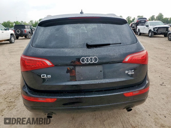 2011 Audi Q5 Premium Plus with VIN WA1LFAFP5BA019026, listed as a Copart auction lot 58257535 with 102,268 mi miles and Salvage title. Bid and sale history available at DreamBid. Image 6.
