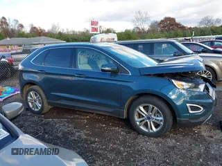 2016 Ford Edge Titanium with VIN 2FMPK3K80GBB48344, listed as a IAAI auction lot 40812473 with 65,999 mi miles. Bid and sale history available at carsss.com. Image 13.