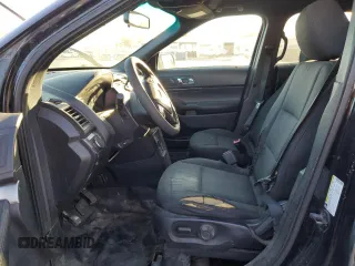 2016 Ford Utility Police Interceptor with VIN 1FM5K8AR0GGB54975, listed as a Copart auction lot 77045124 with 0 mi miles and Salvage Title. Bid and sale history available at carsss.com. Image 7.