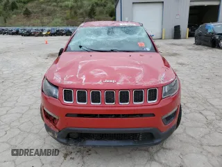 2019 Jeep Compass Sport with VIN 3C4NJDAB6KT827629, listed as a Copart auction lot 52756685 with 44,882 mi miles and Salvage title. Bid and sale history available at DreamBid. Image 5.