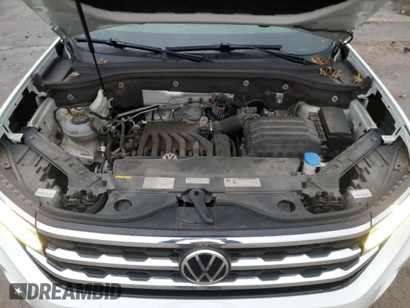 2021 Volkswagen Atlas SEL with VIN 1V2ER2CA3MC509997, listed as a Copart auction lot 83941054 with 77,462 mi miles and Salvage title. Bid and sale history available at DreamBid. Image 12.