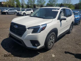 2022 Subaru Forester Premium z VIN JF2SKAECXNH432391, wystawiony jako Copart lot #56193105 z przebiegiem 26 747 mil mil oraz Szkoda całkowita • Salvage title. Historia ofert i sprzedaży dostępna na DreamBid. Obrazek 1.