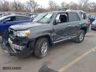 2011 Toyota 4Runner Trail with VIN JTEBU5JR5B5056492, listed as a IAAI auction lot 41623637 with 257,461 mi miles. Bid and sale history available at carsss.com. Image 2.