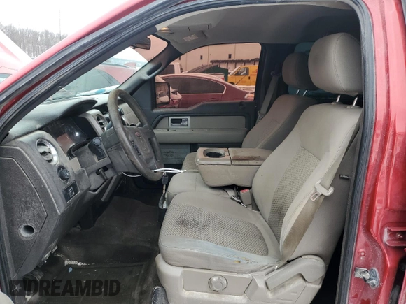 2010 Ford F-150 XL with VIN 1FTEW1C85AFD23115, listed as a Copart auction lot 45932545 with 193,965 mi miles and Salvage Title. Bid and sale history available at carsss.com. Image 7.
