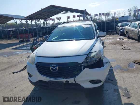 2015 Mazda CX-9 Touring with VIN JM3TB3CV9F0462931, listed as a IAAI auction lot 41912768 with 159,413 mi miles. Bid and sale history available at carsss.com. Image 12.