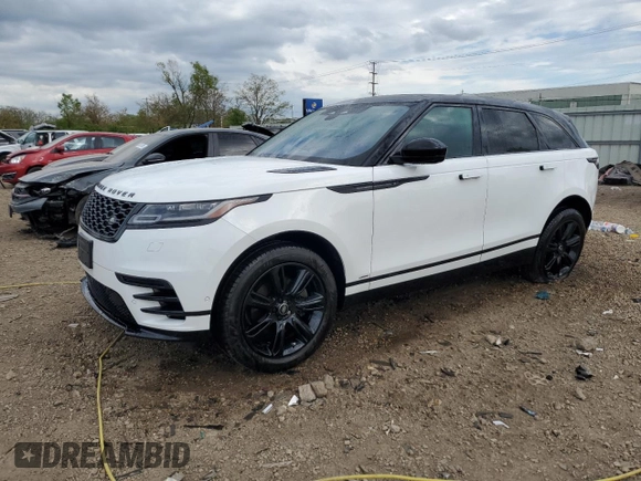 2021 Land Rover Range Rover Velar R-Dynamic S with VIN SALYT2EX1MA305477, listed as a Copart auction lot 56229935 with 45,222 mi miles and Salvage title. Bid and sale history available at DreamBid. Image 1.