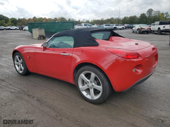2006 Pontiac Solstice with VIN 1G2MB33BX6Y111731, listed as a Copart auction lot 72898534 with 123,201 mi miles and Salvage Title. Bid and sale history available at carsss.com. Image 2.