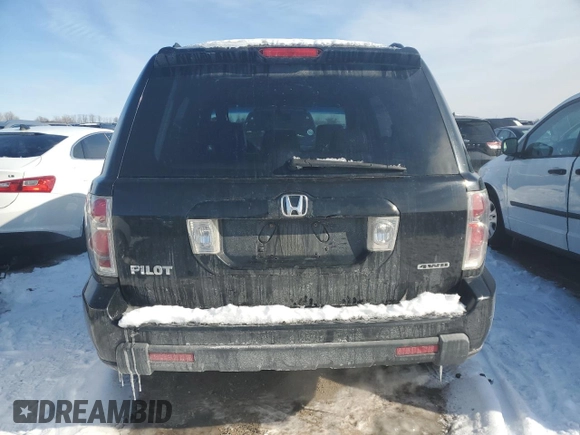2008 Honda Pilot EX-L with VIN 5FNYF18518B041662, listed as a Copart auction lot 49458895 with 119,151 mi miles and Salvage Title. Bid and sale history available at carsss.com. Image 6.