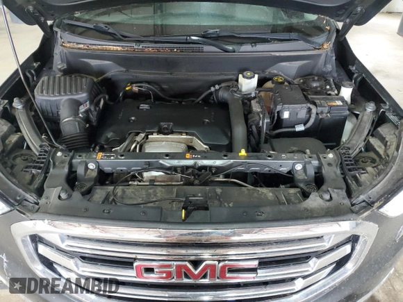 2020 GMC Terrain SLT with VIN 3GKALPEX3LL265453, listed as a Copart auction lot 55657345 with 160,223 mi miles and Salvage title. Bid and sale history available at DreamBid. Image 11.