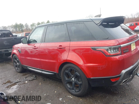 2018 Land Rover Range Rover Sport HSE with VIN SALWR2RVXJA186399, listed as a IAAI auction lot 41077754 with 50,590 mi miles. Bid and sale history available at carsss.com. Image 14.