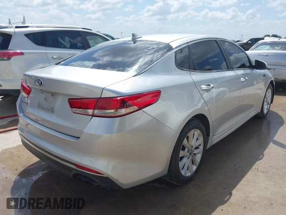 2017 Kia Optima LX with VIN 5XXGT4L39HG140691, listed as a IAAI auction lot 42545243 with 102,329 mi miles and . Bid and sale history available at DreamBid. Image 4.