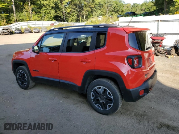 2015 Jeep Renegade Trailhawk with VIN ZACCJBCT2FPB39142, listed as a Copart auction lot 69213184 with 119,044 mi miles and Salvage Title. Bid and sale history available at DreamBid. Image 2.