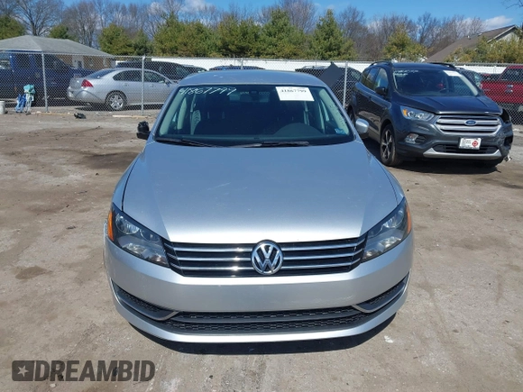2015 Volkswagen Passat 1.8T Limited Edition with VIN 1VWAT7A32FC043594, listed as a IAAI auction lot 41867799 with 195,144 mi miles. Bid and sale history available at carsss.com. Image 12.