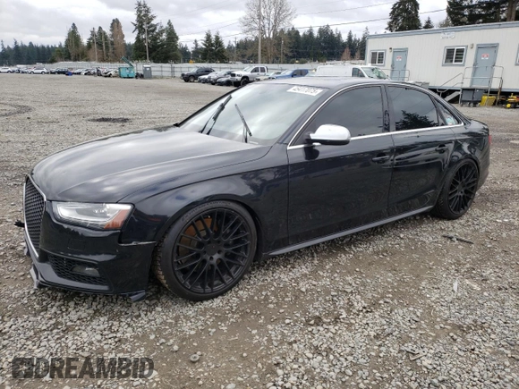 2013 Audi S4 Prestige with VIN WAUKGAFL4DA141582, listed as a Copart auction lot 45417075 with 140,727 mi miles and Salvage Title. Bid and sale history available at carsss.com. Image 1.
