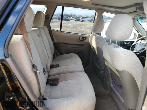 2005 Hyundai Santa Fe GLS with VIN KM8SC13EX5U966400, listed as a Copart auction lot 80776403 with 132,840 mi miles and Salvage Title. Bid and sale history available at carsss.com. Image 10.