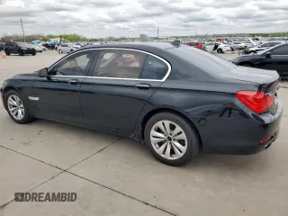 2012 BMW 7 Series 740Li with VIN WBAKB4C57CC575794, listed as a Copart auction lot 49347395 with 189,697 mi miles and Clean title. Bid and sale history available at DreamBid. Image 2.