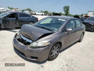2009 Honda Civic LX z VIN 2HGFA16569H547302, wystawiony jako Copart lot #56963465 z przebiegiem 112 970 mil mil oraz Szkoda całkowita • Salvage title. Historia ofert i sprzedaży dostępna na DreamBid. Obrazek 1.