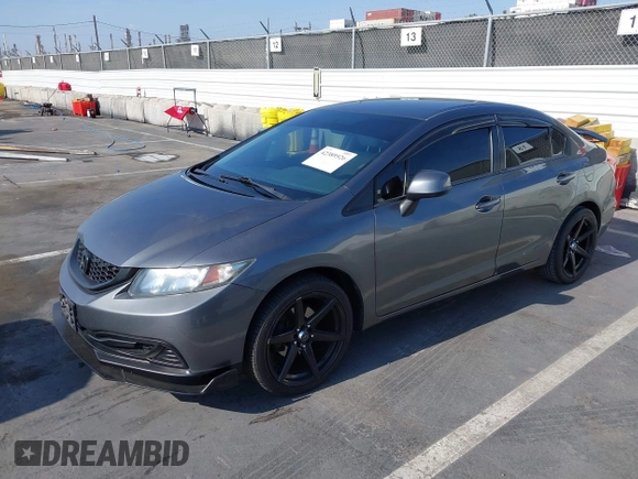 2013 Honda Civic LX z VIN 19XFB2F59DE295146, wystawiony jako IAAI lot #42389526 z przebiegiem 109 812 mil mil oraz . Historia ofert i sprzedaży dostępna na DreamBid. Obrazek 2.
