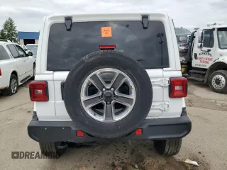2023 Jeep Wrangler Sahara with VIN 1C4HJXEG6PW577427, listed as a Copart auction lot 57229185 with Not provided miles and Non repairable. Bid and sale history available at DreamBid. Image 6.