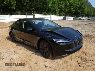 2025 Tesla Model 3 Long Range with VIN 5YJ3E1EA4SF965566, listed as a Copart auction lot 56820165 with 1,041 mi miles and Salvage title. Bid and sale history available at DreamBid. Image 13.