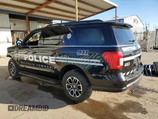 2024 Ford Expedition XL with VIN 1FMJU1G83REA45424, listed as a Copart auction lot 81004464 with 9,690 mi miles and Salvage Title. Bid and sale history available at carsss.com. Image 2.