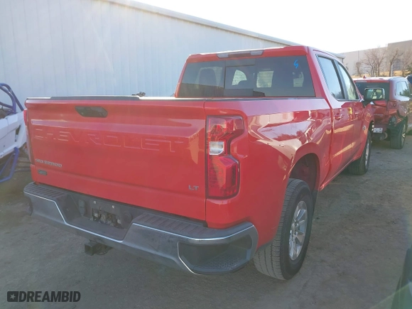 2019 Chevrolet Silverado 1500 LT with VIN 3GCPWCEK0KG271521, listed as a IAAI auction lot 41310440 with 97,154 mi miles. Bid and sale history available at carsss.com. Image 4.