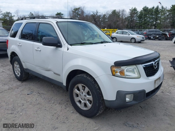 2008 Mazda Tribute Touring with VIN 4F2CZ961X8KM28763, listed as a IAAI auction lot 42048490 with 158,361 mi miles. Bid and sale history available at carsss.com. Image 1.