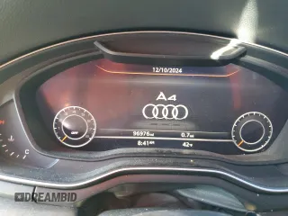 2017 Audi A4 Season of Audi ultra Premium with VIN WAUKMAF40HN044508, listed as a Copart auction lot 83686714 with 96,976 mi miles and Salvage Title. Bid and sale history available at carsss.com. Image 9.