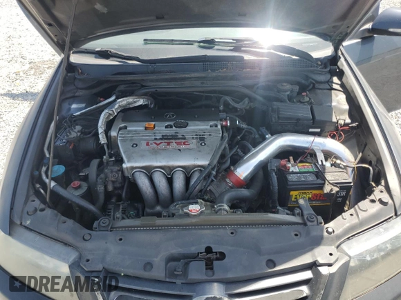 2004 Acura TSX w/Navigation with VIN JH4CL95984C027014, listed as a Copart auction lot 61915155 with 215,007 mi miles and Salvage title. Bid and sale history available at DreamBid. Image 11.
