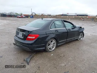 2013 Mercedes-Benz C-Class C 250 Sport with VIN WDDGF4HB3DA783072, listed as a IAAI auction lot 41948220 with 1 mi miles. Bid and sale history available at carsss.com. Image 4.