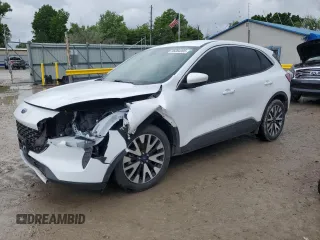 2020 Ford Escape SE with VIN 1FMCU0G64LUA77135, listed as a Copart auction lot 56084205 with 87,854 mi miles and Salvage title. Bid and sale history available at DreamBid. Image 1.
