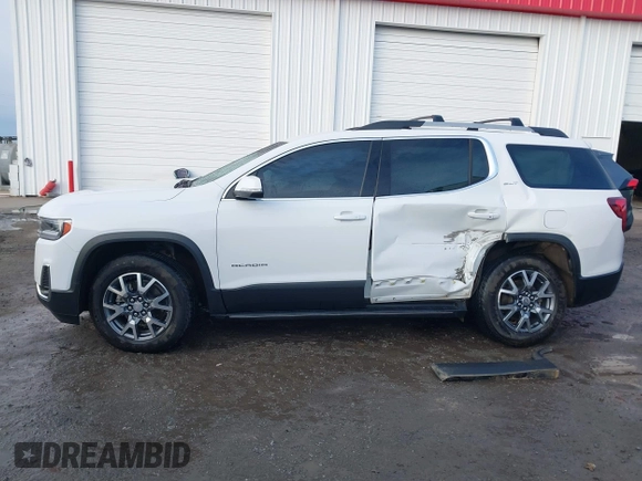 2023 GMC Acadia SLT with VIN 1GKKNMLS0PZ212549, listed as a IAAI auction lot 41371189 with 26,805 mi miles and . Bid and sale history available at DreamBid. Image 14.