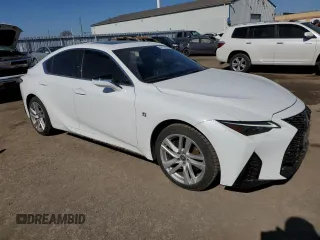 2022 Lexus IS 300 F Sport with VIN JTHG81F22N5048386, listed as a Copart auction lot 50172825 with 19,945 mi miles and Clean title. Bid and sale history available at DreamBid. Image 4.