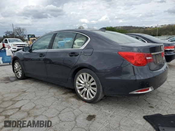 2014 Acura RLX Tech Pkg with VIN JH4KC1F5XEC003503, listed as a Copart auction lot 51768235 with 202,083 mi miles and Clean Title. Bid and sale history available at carsss.com. Image 2.