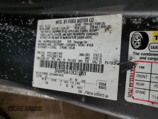 2012 Ford Fusion SEL with VIN 3FAHP0JA1CR315809, listed as a Copart auction lot 46447445 with Not Provided miles and Salvage Title. Bid and sale history available at carsss.com. Image 12.
