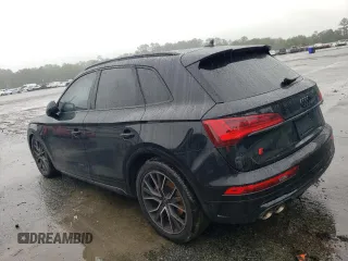 2024 Audi SQ5 Prestige with VIN WA1C4AFY8R2018925, listed as a Copart auction lot 66091634 with 5,836 mi miles and Salvage Title. Bid and sale history available at DreamBid. Image 2.