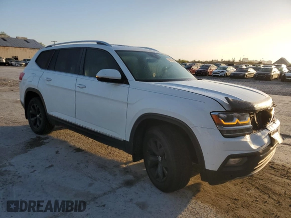 2018 Volkswagen Atlas SEL with VIN 1V2MR2CA2JC526426, listed as a Copart auction lot 48944265 with 102,938 mi miles and Salvage title. Bid and sale history available at DreamBid. Image 4.