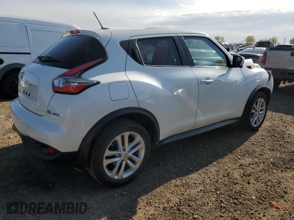 2016 Nissan Juke SL z VIN JN8AF5MV3GT659404, wystawiony jako Copart lot #71848094 z przebiegiem 176 915 mil mil oraz Szkoda całkowita • Salvage title. Historia ofert i sprzedaży dostępna na DreamBid. Obrazek 3.