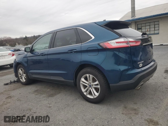 2020 Ford Edge SEL with VIN 2FMPK4J90LBB26693, listed as a Copart auction lot 51608725 with 69,324 mi miles and Salvage Title. Bid and sale history available at carsss.com. Image 2.