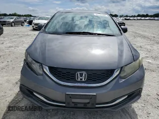 2013 Honda Civic LX with VIN 2HGFB2F58DH509100, listed as a Copart auction lot 60142585 with 154,973 mi miles and Salvage title. Bid and sale history available at DreamBid. Image 5.