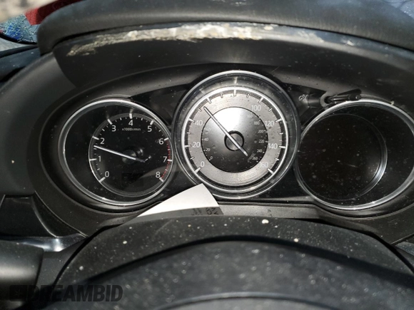 2021 Mazda 6 Carbon Edition with VIN JM1GL1WY4M1609858, listed as a Copart auction lot 41977695 with Not Provided miles and Salvage Title. Bid and sale history available at DreamBid. Image 9.
