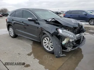 2018 Acura RDX Technology with VIN 5J8TB3H55JL003566, listed as a Copart auction lot 87907005 with 65,460 mi miles and Salvage Title. Bid and sale history available at DreamBid. Image 4.