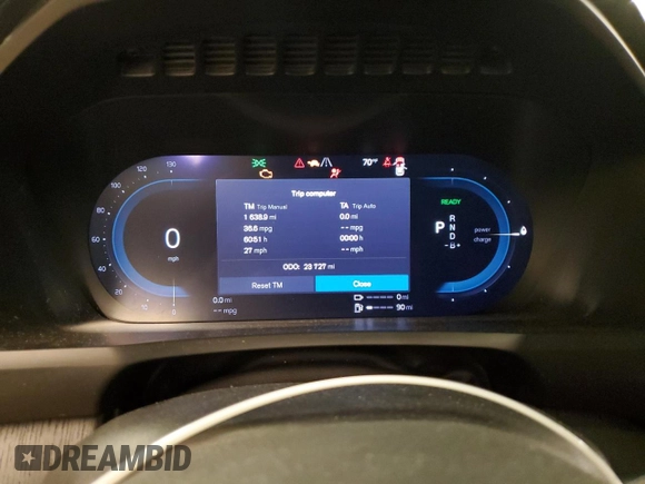 2023 Volvo XC90 Ultimate Bright Theme with VIN YV4H60CA3P1982808, listed as a Copart auction lot 43246825 with 23,727 mi miles and Salvage title. Bid and sale history available at DreamBid. Image 9.